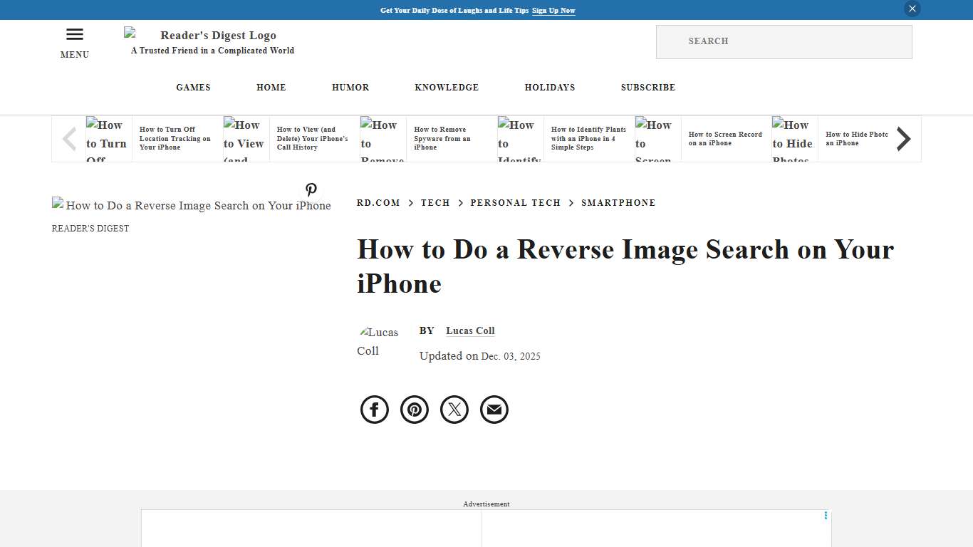 How to Easily Do a Reverse Image Search on Your iPhone
