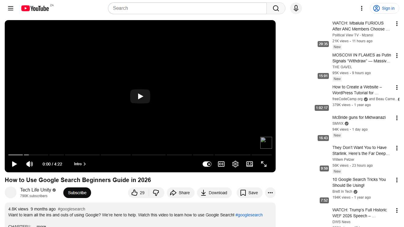 How to Use Google Search Beginners Guide in 2026 - YouTube